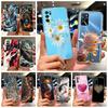 Чехол для Oppo A16 Чехол для Oppo A16s CPH2271 Роскошный Чехол с Рисунком Цветов Мягкий Тонкий Чехол для Телефона Для Oppo A16k A 16 e OppoA16 s Чехлы Сумки