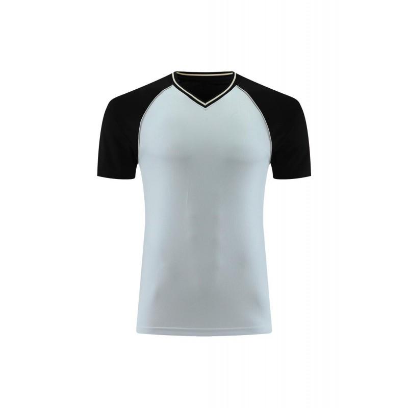 Mens Basketball Referee Uniform Short Sleeve V-Neck Top Shorts Pants Breathable Sweat-Absorbent Suit