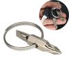 Pocket Keychain Screwdriver Multifunction Screw Removal Tools Portable Mini Screwdriver