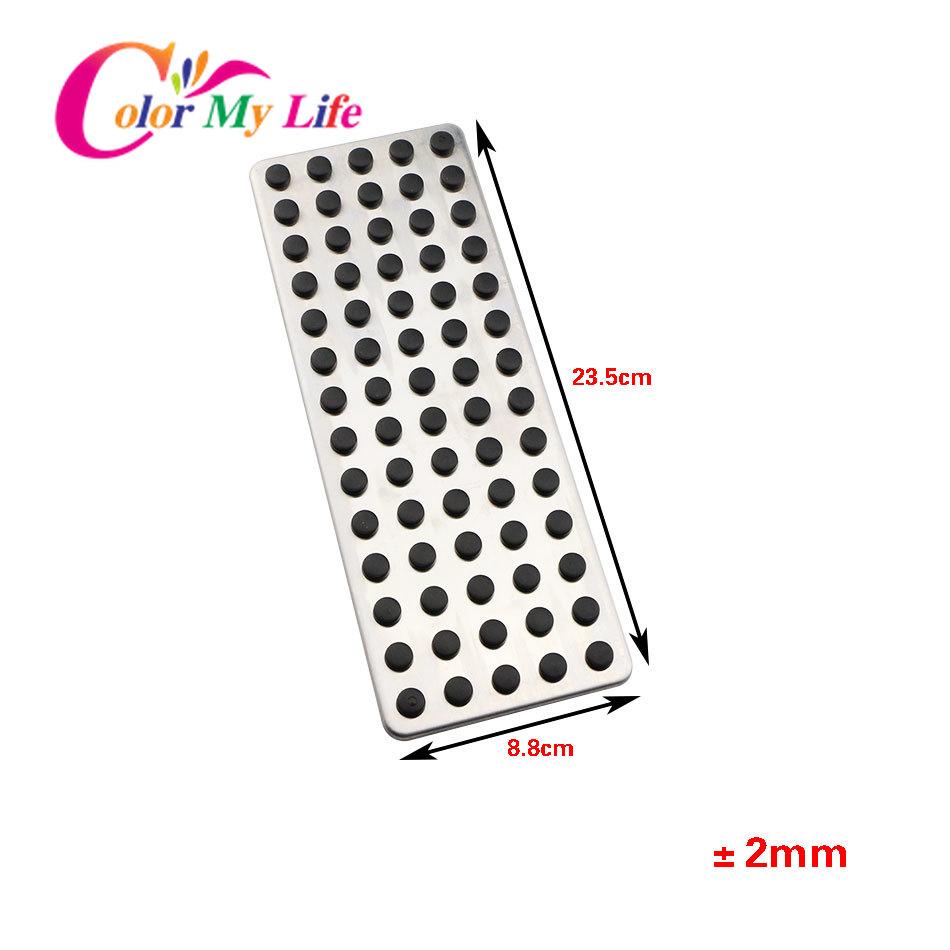 Color My Life подставка для ног подставка для ног мертвая накладка на педаль для Mersedes Benz LHD ABCES CLS SLK CLA GLA GLC GLK ML G