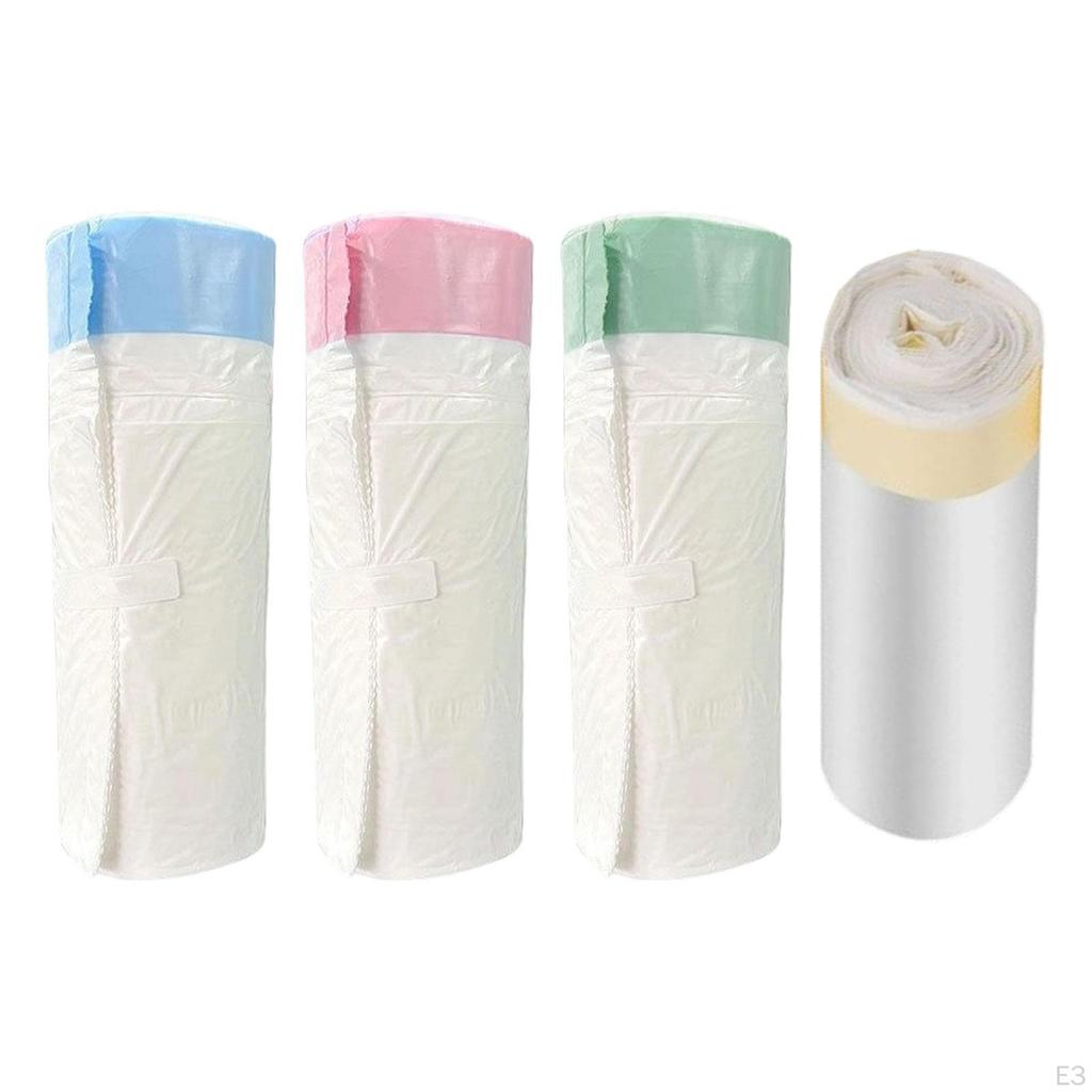 15Pcs Cat Litter Box Liners Thickened Trash Bags Automatic White