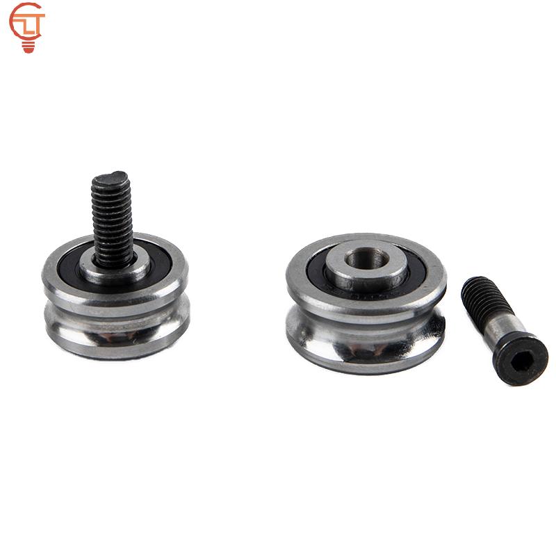 SG15+M5 SG20+M6 SG25+M8 Screw Steel Pulley Ball Bearings Track Guide Roller
