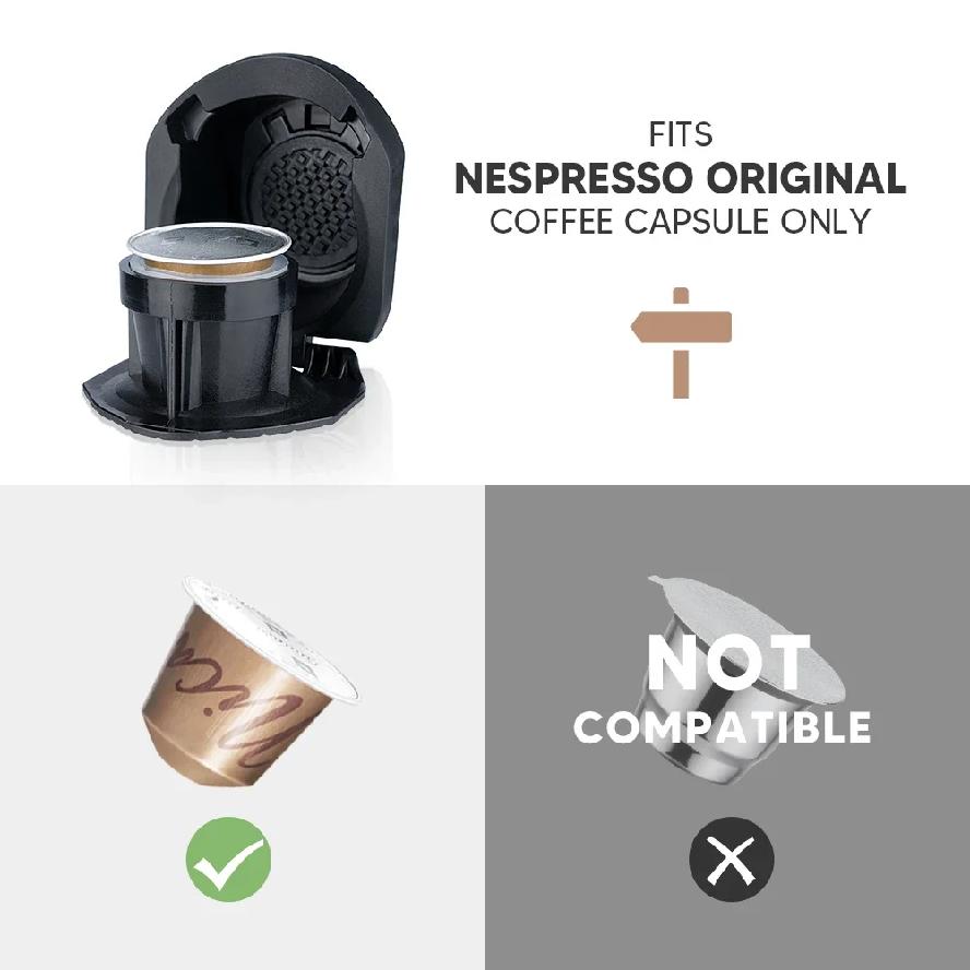 Многоразовый адаптер-капсула для кофемашины Dolce Gusto, совместимый с машинами Genio S Piccolo XS