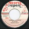7inch Record FREDDIE MCKAY - Jamaica Yu Large NONE Secret Weapon R 1985 Jamaica Reggae, Ska & Dub Used