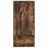 Cabinet with Drawer Smoked Oak Finish 55.5 x 34 x 119.5 cm