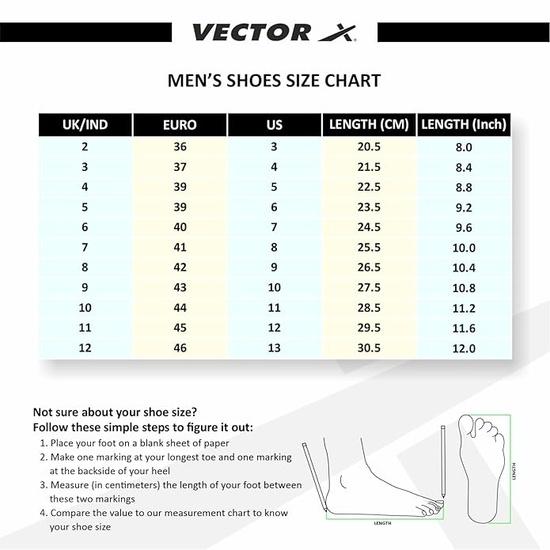 Мужские кроссовки для крикета Vector X Striker Pro с верхом из ПУ / Спортивная обувь / Стелька из ЭВА со стрепой для поддержки свода стопы (цвет: Белый-Синий-Красный, Размер : 9)