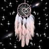 Give Couple Heart-shaped Pink Dream Catcher Pendant Girl Heart Simple Indoor Wind Chime Classmate Friends Graduation Gift