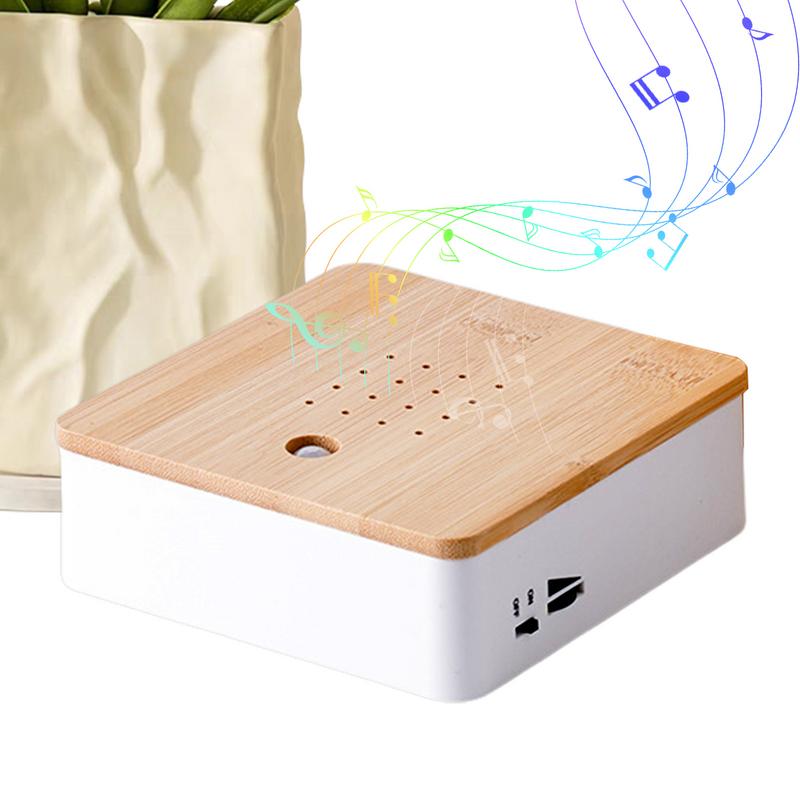 Bird Singing Speaker with Natural Bird Sounds Automatic Bird Caller Smart Animal Noise Machine For Bedroom Relaxation Fireplace