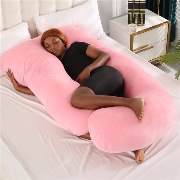 Pregnancy Pillow Sleeping Support Pillow For Pregnant Women J Shape Maternity Pillows Full Body Giant Maternity Pillow Waist Support