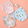 Infant Baby Training Pant Washable Reusable Cotton Diaper for Toddler Baby Boy Girl Spring Summer Breathable Diaper 8-20KG Nappy