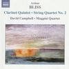 CD ARTHUR BLISS DAVID CAMPBELL THE M  Clarinet Quintet  String Quartet N 8557394 Naxos 2005 US Classical Used
