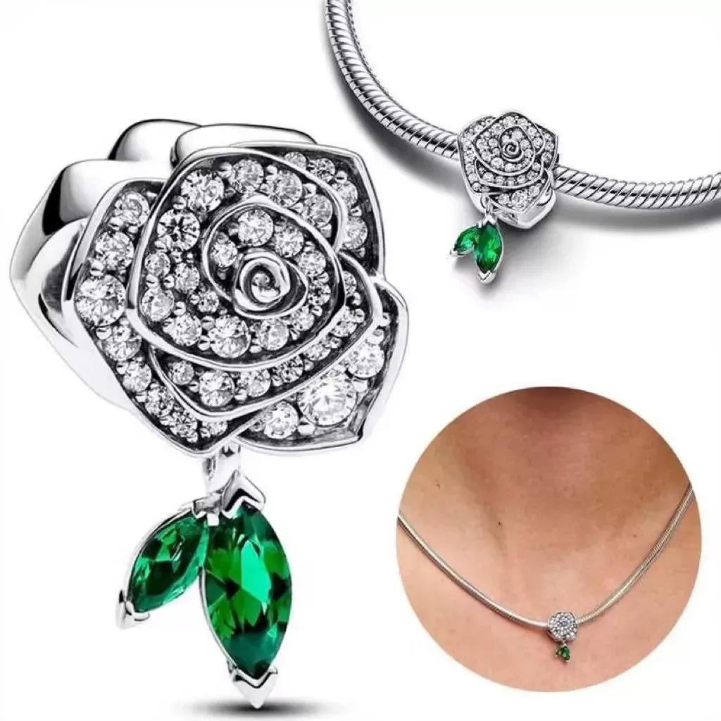 Heart-shaped,Flower Multiple Series Charm Bead Applicable to Original European Plating Silver Jewelry &DIY Making Gift