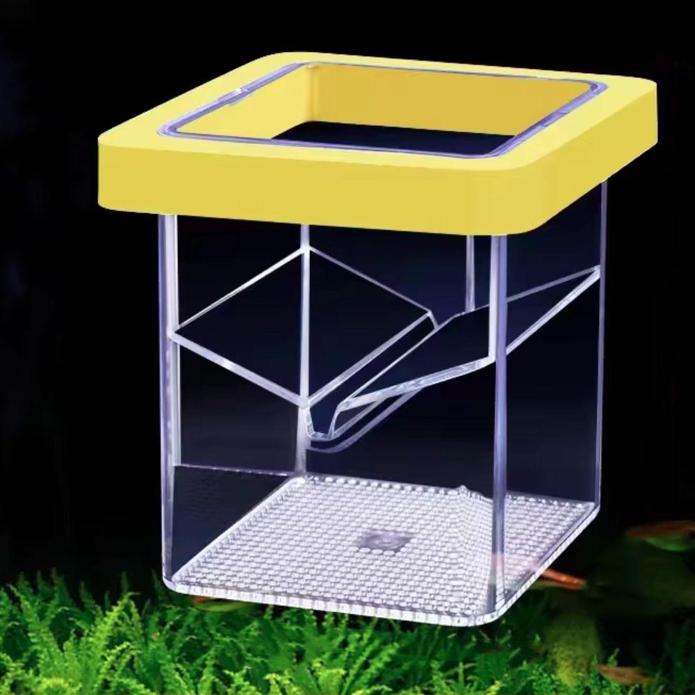 Прозрачный аквариумный нерестовик Акриловый изолятор для разведения рыб Инкубационный ящик для мальков Петушок
