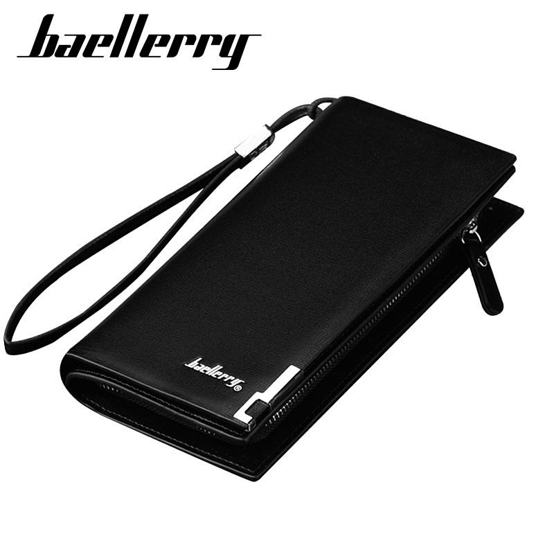 Baellerry Мужской кошелек из искусственной кожи, визитница, модные кошельки, мужские подарки