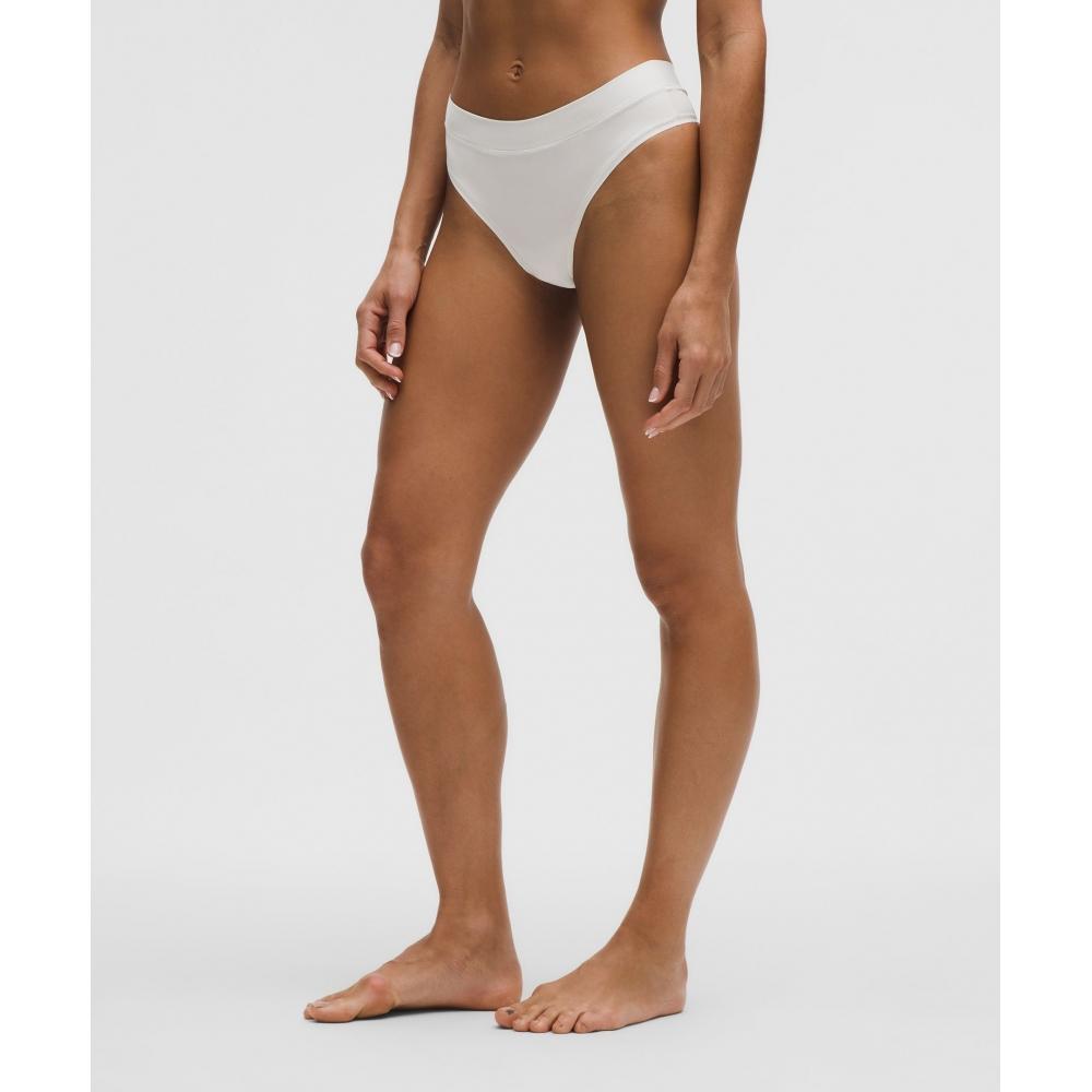 Lululemon Слинг-стринги Underease с высокой талией, 3 шт., цвет: голубиный серый, пеликан, синий Синатра