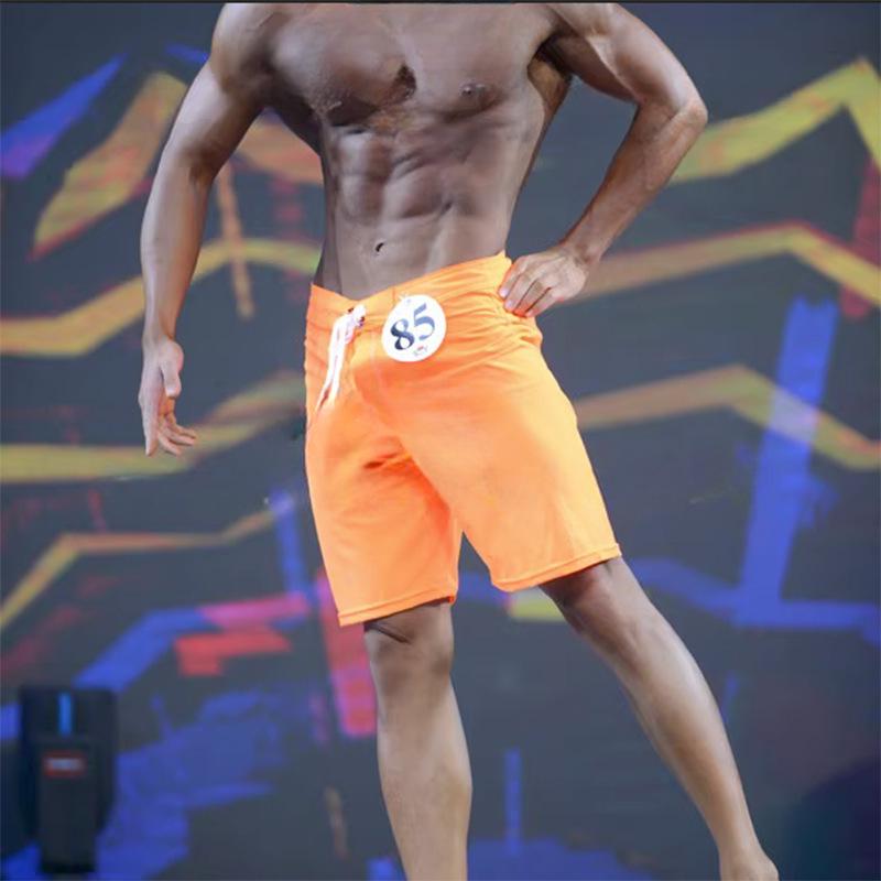 Мужские быстросохнущие шорты для соревнований по бодибилдингу IFBB Olympia 2024 года