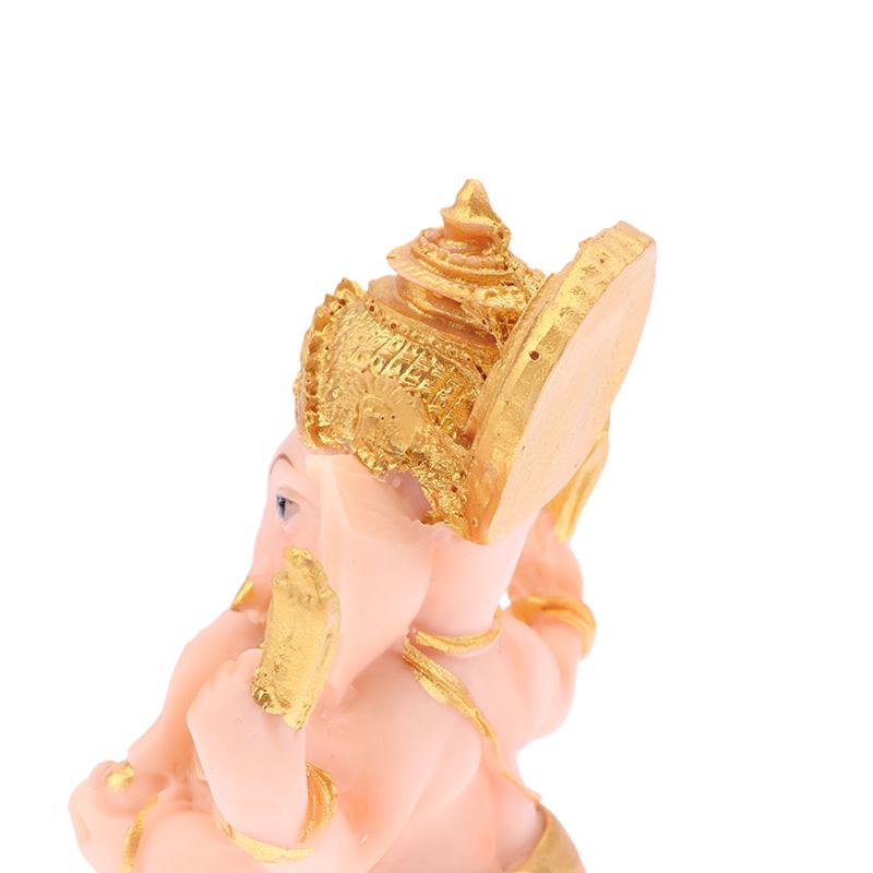 Барная стойка, кассир, рабочий стол, украшение своими руками, золотой Господь Ганеша, статуя Будды, скульптуры бога-слона, статуэтки Ганеши