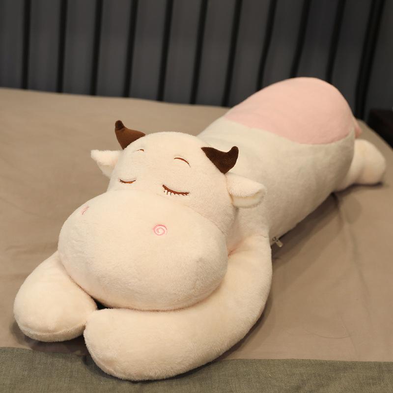 Декоративные подушки для кровати, украшение дома, декоративные подушки, мягкая кукла-корова, милая большая кукла, подушка для сна, личный подарок