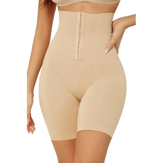 Нижнее белье и аксессуары Подтягивающий корректор для похудения Корректирующий контур с высокой талией Шорты с принтом Корсет