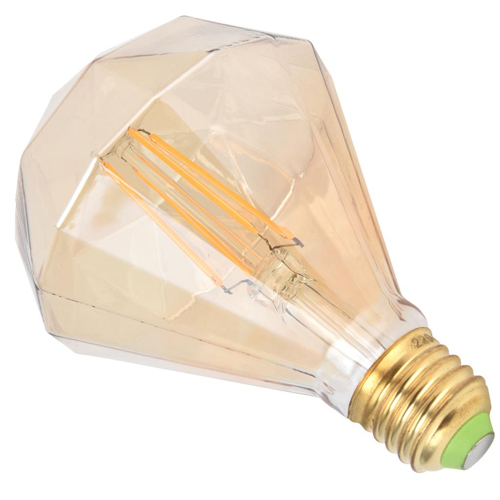 LED Light Bulb E27 4W Vintage Decorative Filament Lamp for Chandelier Wall Lamp 220V Warm Light