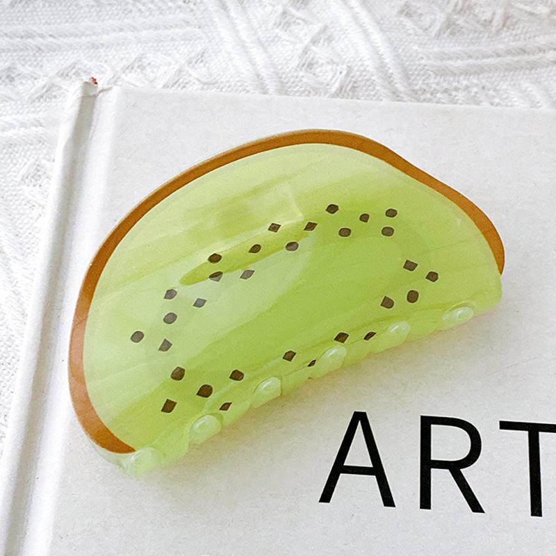 UXSL New Lovely Fruit Hair Claws Clip for Womens Girls Sweet Cute Watermelon Hairpins Crab Clips Fashion Hair Accessories Gift