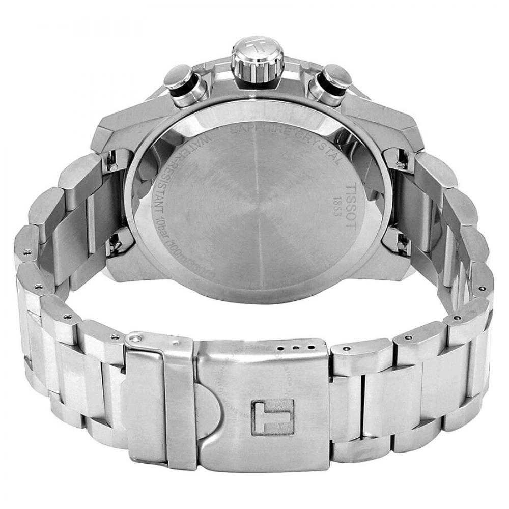 Tissot Мужские часы SuperSport Chronograph Quartz с черным циферблатом T125.617.11.051.00