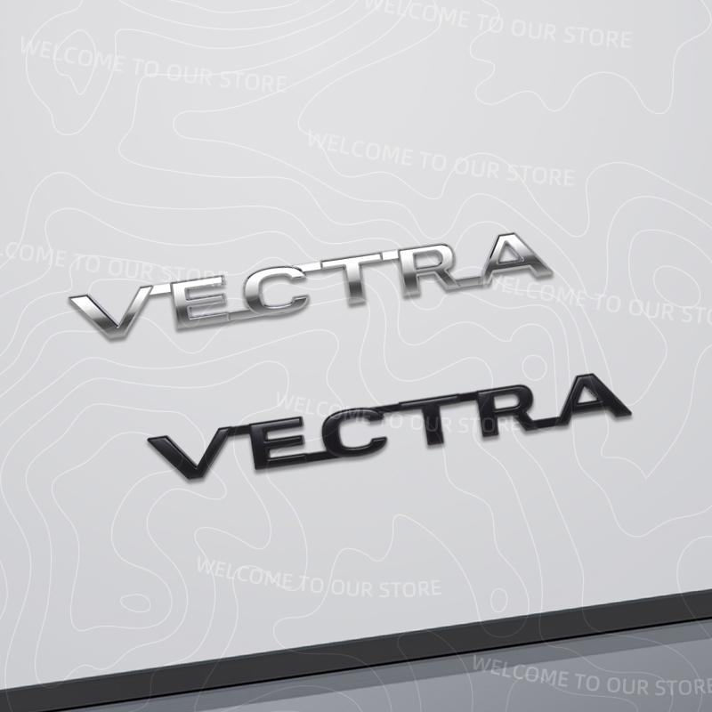 Zinc Alloy For OPEL VECTRA ASTRA 1.6 Logo Vauxhall OPC LINE GTC Car Trunk 3D Metal Emblem Rear Body Badge Sticker Accessories