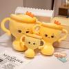 PP Cotton Champion Trophy Plush Toys Simulation Stuffed Animal Plush Toys  New Year
