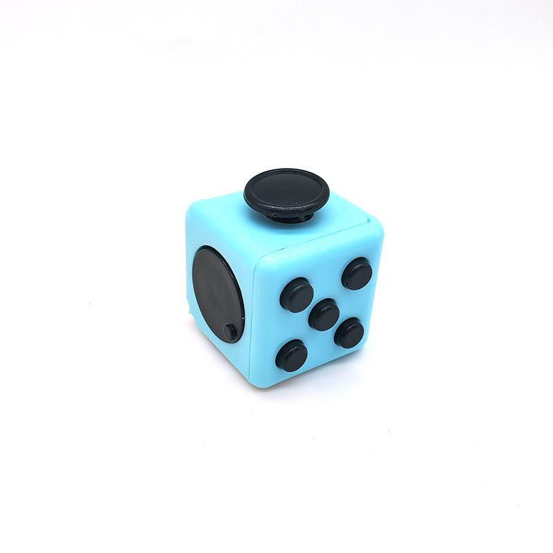Six-Sided Finger Exercise Rubik's Cube: Hot Decompression Dice Toy