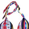 Summer Sexy Hollow Out Spliced Printed Bandage Swimwear For Women In Premium Quality