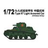 PS720196 Chinese Type 97 Light Armored Vehicle 1/72 Plastic Proportional Assembly Model