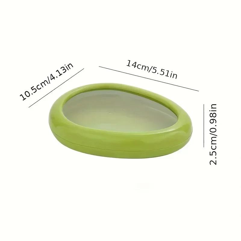 1/4Pcs Onion Storage Avocado Saver Holder Reusable Storage Containers Avocado Keeper Tomato Saver and Lemon Holder for Fridge
