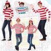 Where's Wally Halloween Costume Fun And Smart Uk Anime Cos Dress-up Outfit