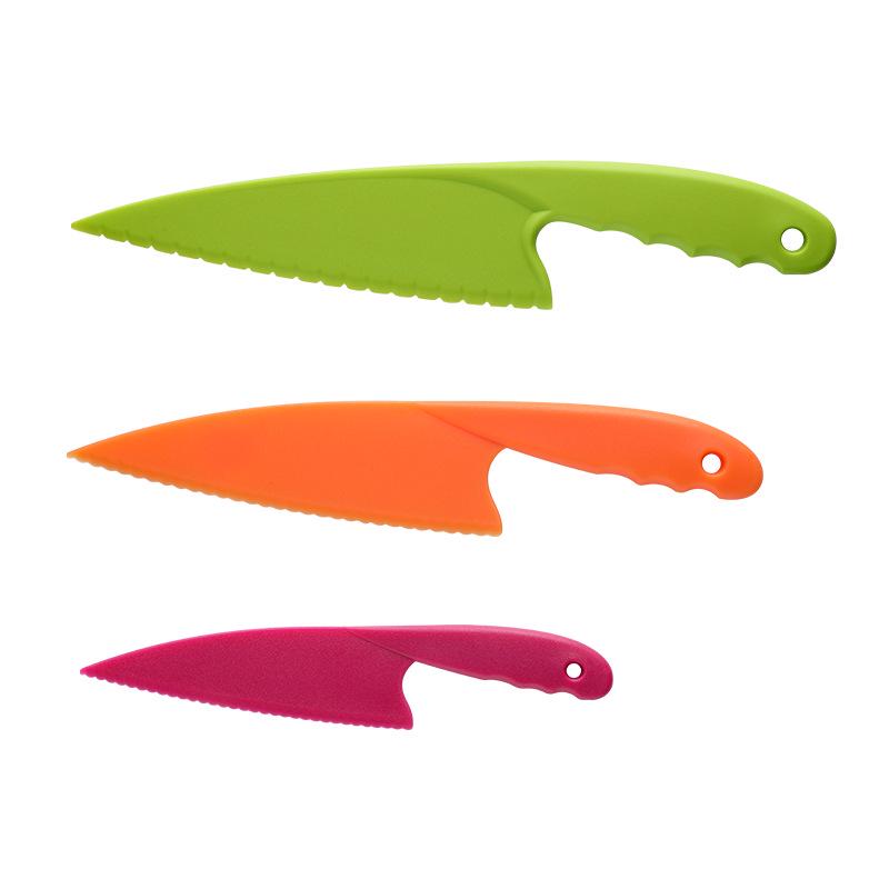 Children's Safe Plastic Knife Set – Ideal for Early Education and Kindergarten.