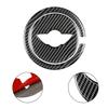 Наклейки на руль для Mini Cooper Аксессуары R55 R56 R Series 3D Carbon Fibre Car Interior