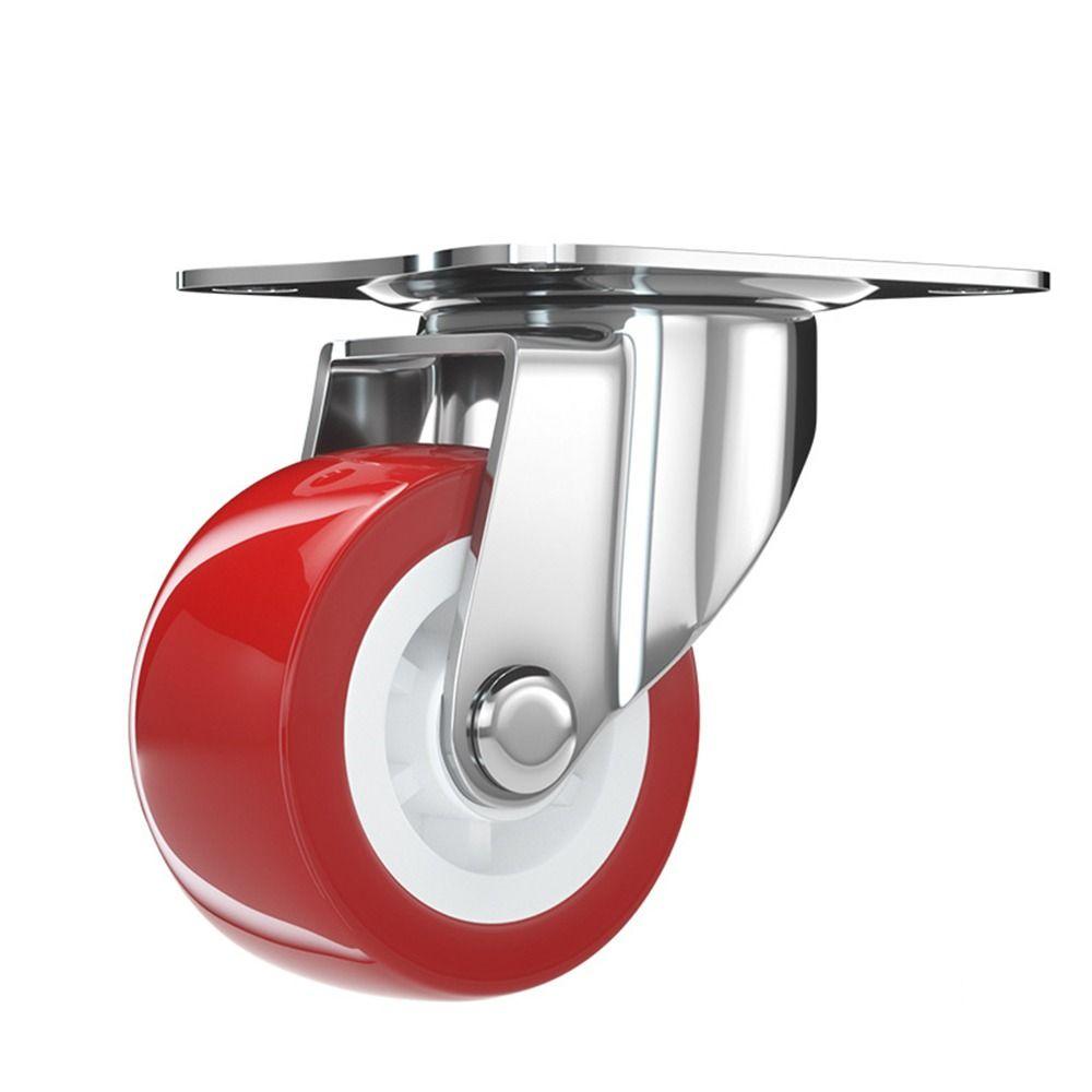 2 шт. 360-градусные мебельные ролики бесшумные ролики для стульев универсальные поворотные колеса для детской кроватки