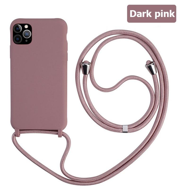 Силиконовый чехол-шнурок через плечо для IPhone 16 15 14 13 12 11 Pro Max XSMAX XR 8 7 Samsung S25 S24 S23 S22 S21 Ultra Plus S21FE A15 A55 A16 A53 A14 A54
