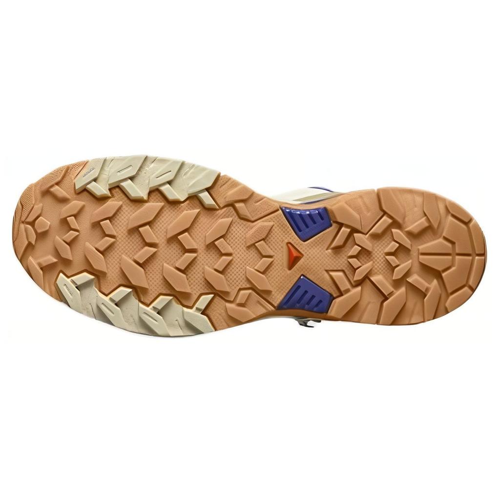 SALOMON X Ultra 360 Удобные Универсальные Нескользящие Прочные Высокие Функциональные Ботинки для Активного Отдыха Мужская Обувь Коричневый Серый Синий 473781