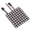 1 шт. Ws2812 Led 5050 RGB 8X8 64-битный светодиодный матричный модуль, экран, светодиодная цифровая гибкая индивидуально адресуемая панель