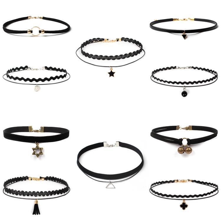 «Набор колье-чокера своими руками в стиле европейской и американской готической Лолиты»