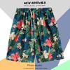 Hawaiian Summer Men Quick-drying Beachwear Plus Size Swimsuit Shorts Male Fashion Casual Loose Hawaii Printing Surf Board Shorts