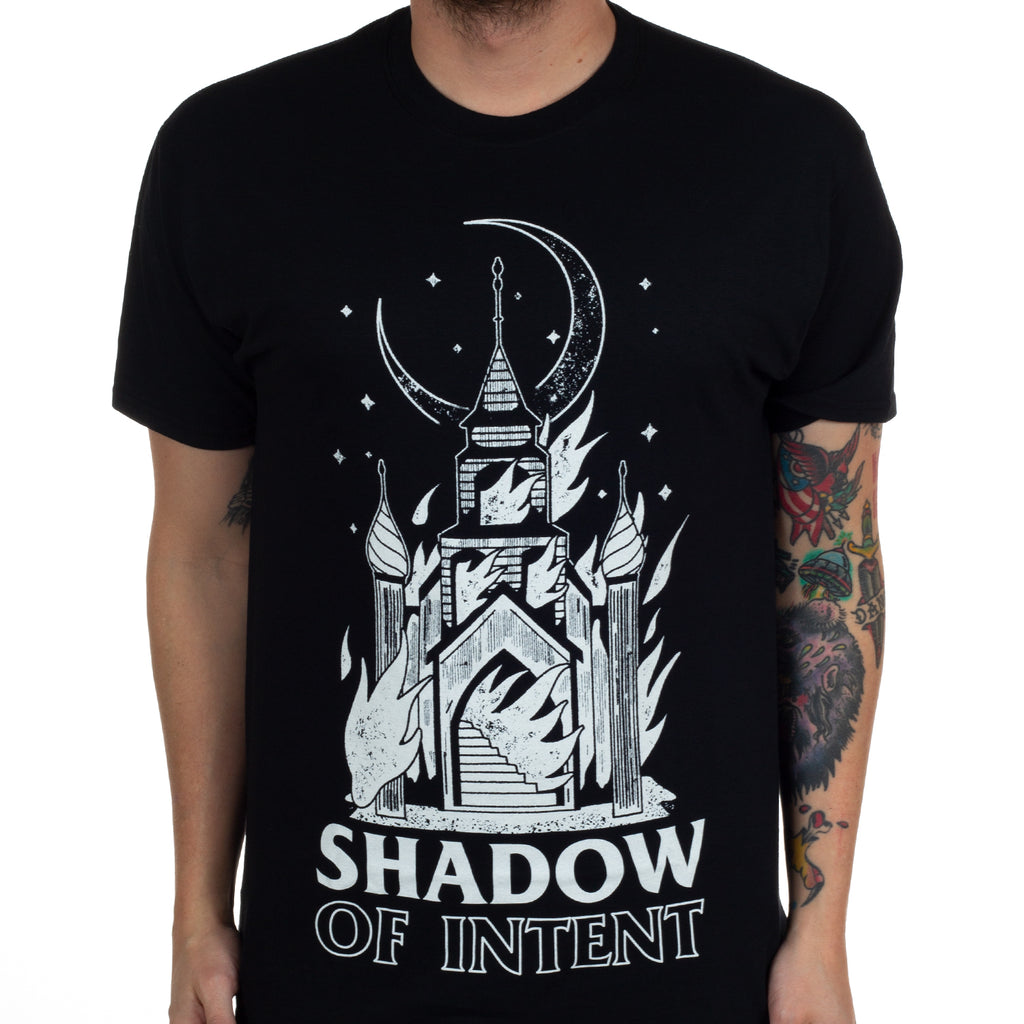 ZX Retro Shadow of Intent Band Graphic Cotton Tshirt Unisex Summer Short Sleeve Fashion Brand Tee Luxury Casual Vintage Retro Top