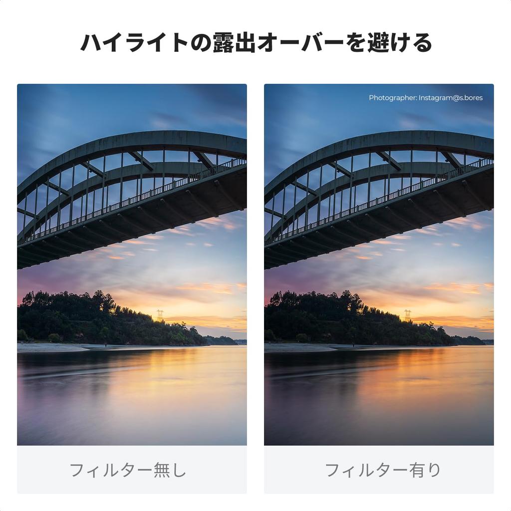 Concept 67mm Half ND Filter GND8 Soft Gradient Brightness Adjustment Neutral Density Filter Nano Coating Optical Glass K&F 28-Layer Double-Sided