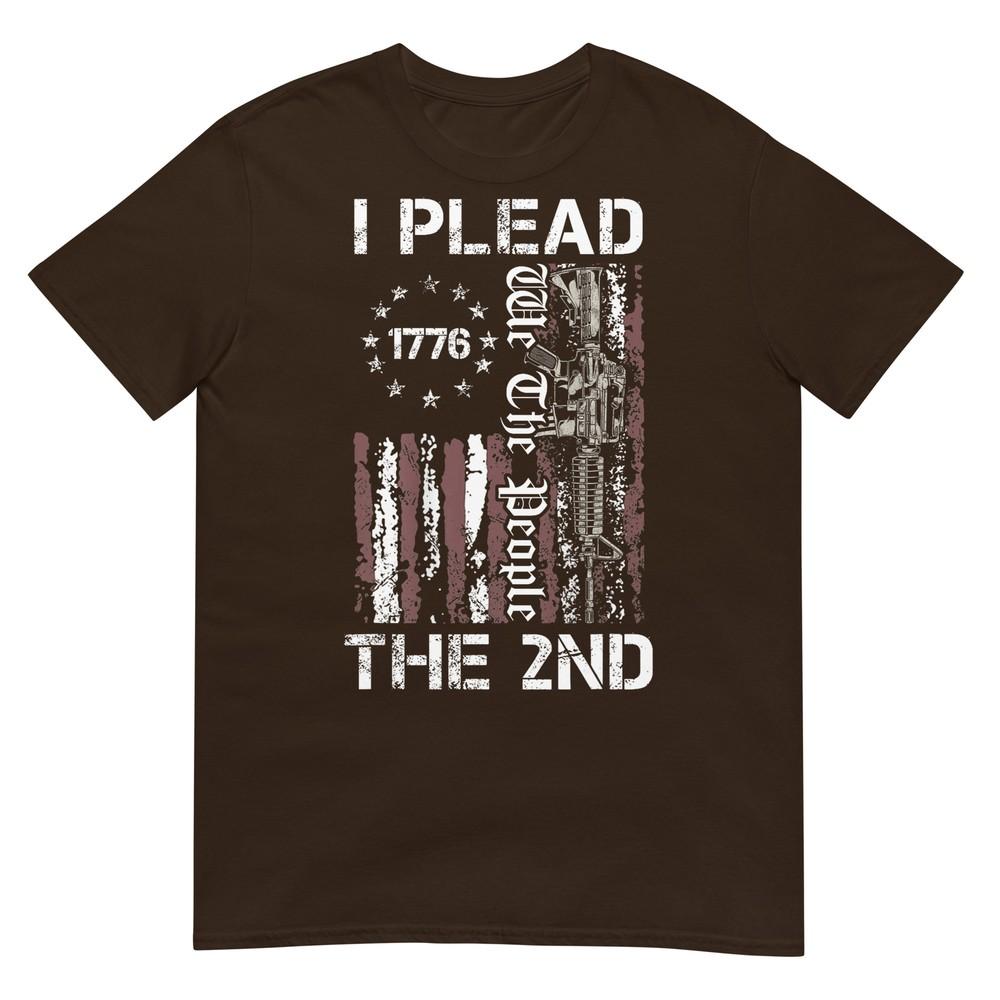 I Plead The 2nd Aunisexdunisext We The People Usa Ar15 Pro Gun Tshirt