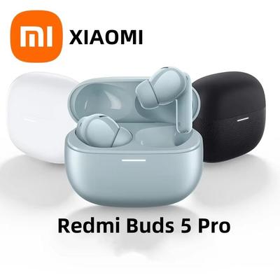 Xiaomi Беспроводные наушники-вкладыши Redmi Buds 5 Pro с шумоподавлением, внутриканальные, совместимые с телефонами Android и Apple