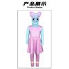 2025halloween Dandy Boxten Cosplay Costume pour enfants, combinaison canivale, jeu d'horreur, tournesol, monde