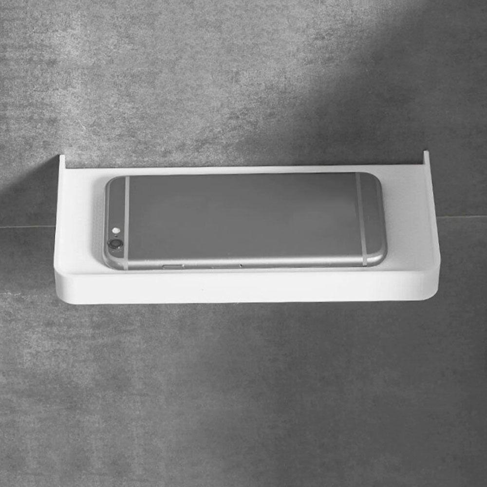 Настенный держатель для телефона без сверления, корзина для душа, подставка для бумаги, держатель для телефона в туалет, ванная комната