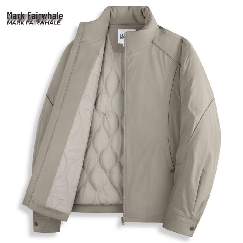 MARK FAIRWHALE Men's Stand-Collar Padded Commuter Jacket