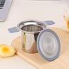 Fine Mesh Tea Filter With Silicone Handle Tea Strainer Stainless Steel Tea Infuser  Coffee