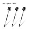 3PC Eyelash Comb, Eyelash Shaper and Eyebrow Brush Dual Comb, Professional  Make Up Tools for Separating Lashes, for Women Girls Cosmetic Travel